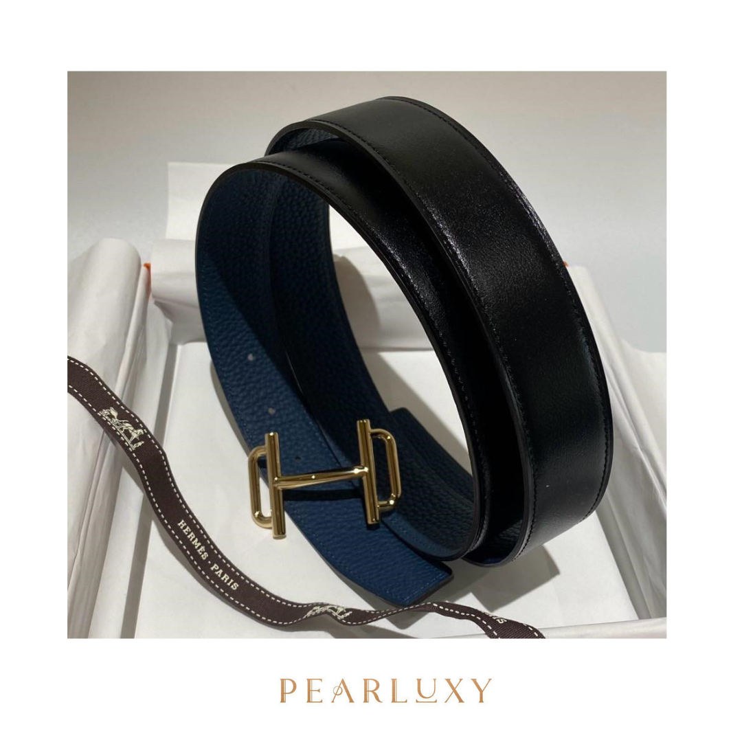H D’Ancre Belt - Noir/Bleu