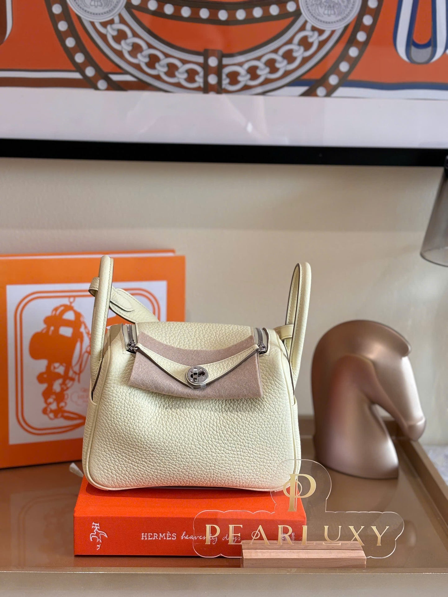 Mini Lindy Taurillon Clemence PHW - Jaune Milton