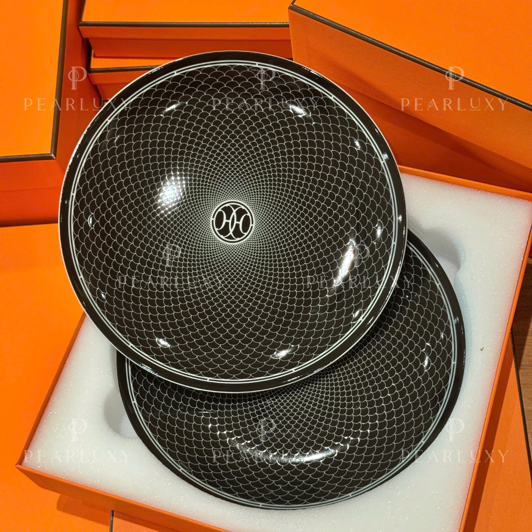 H Deco dessert plate n°2