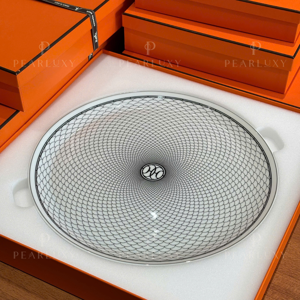 H Deco dinner plate