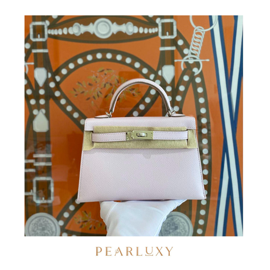 Kelly Mini Epsom - Mauve Pale