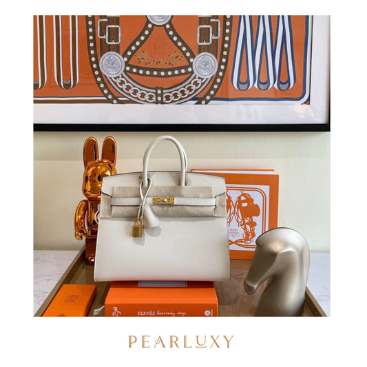 Birkin 25 Epsom - Craie