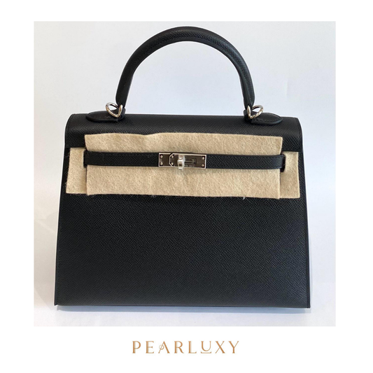 Kelly 25 Epsom - Noir