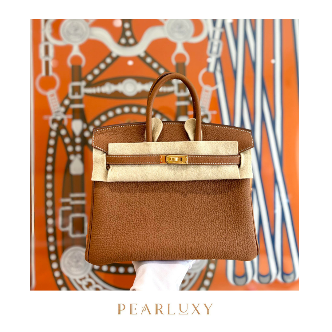 Birkin 25 Veau Togo - Gold