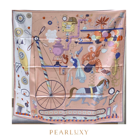 Light Pink Silk Scarf