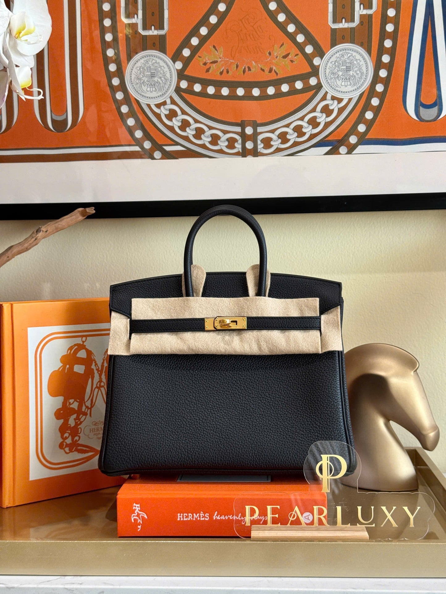 Birkin 25 Togo Ghw - Noir