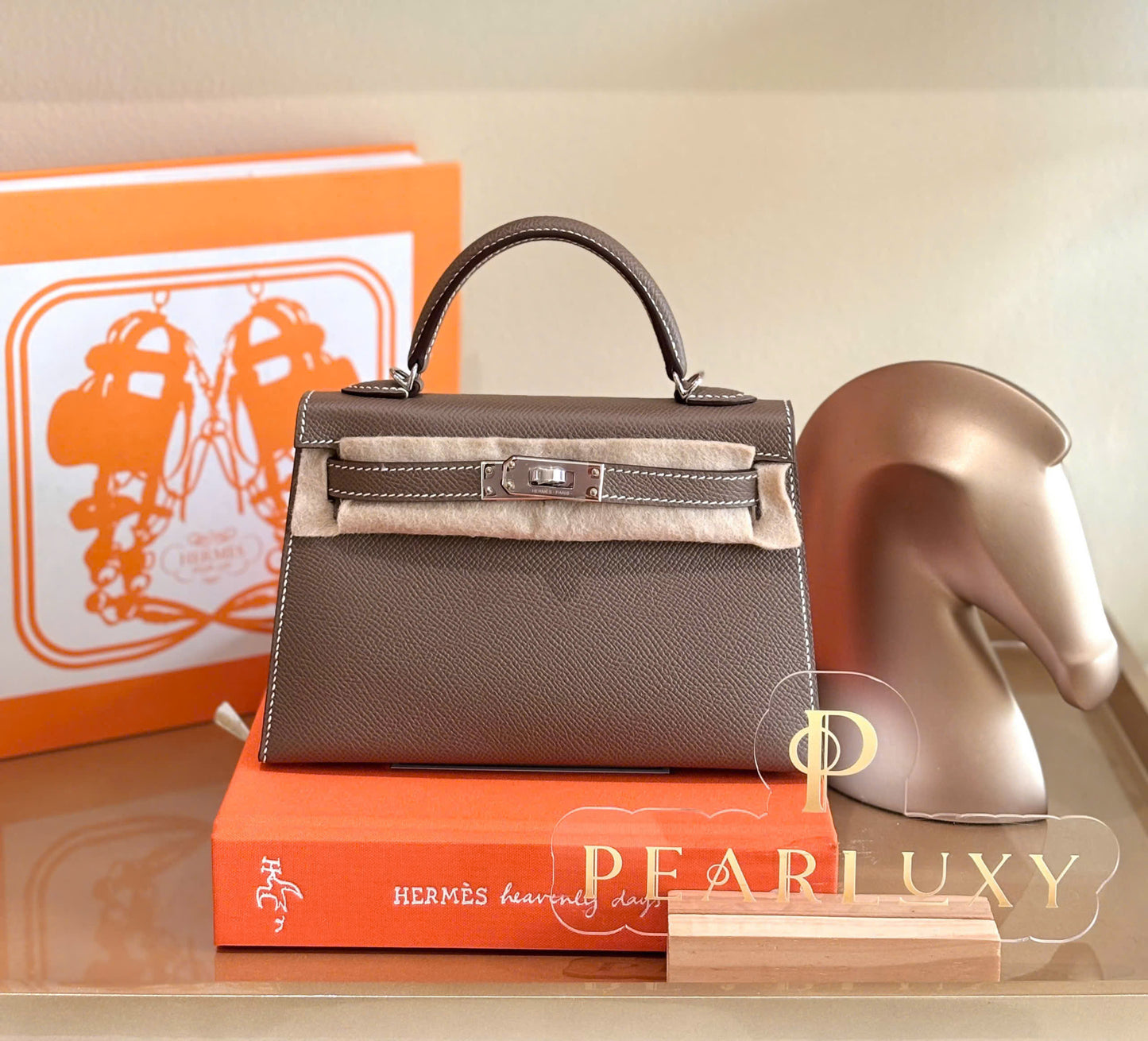 Kelly Mini Epsom PHW - Etoupe